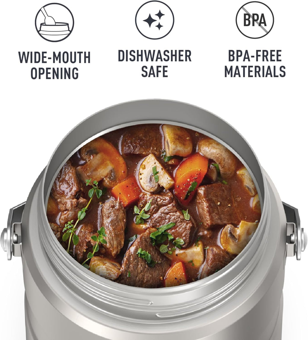 47 Ounce Stainless Steel Vacuum-Insulated Food Jar G9259