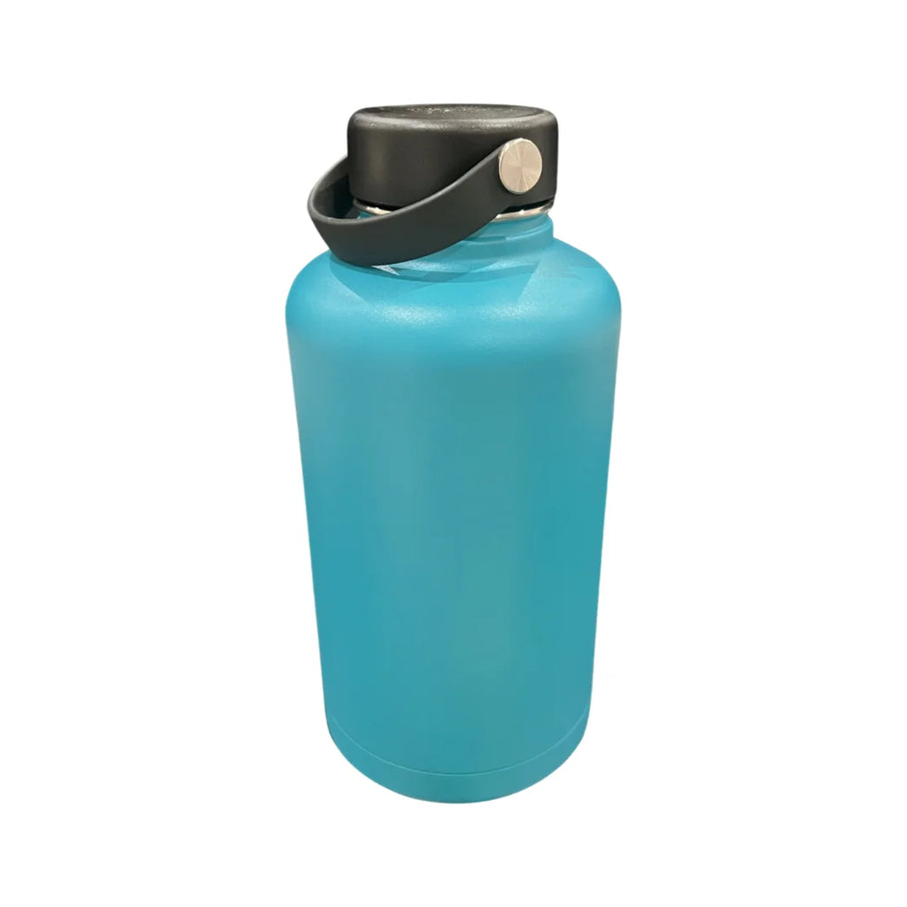 64 fl oz Blue Stainless Steel Vacuum Insulated Bottle W417