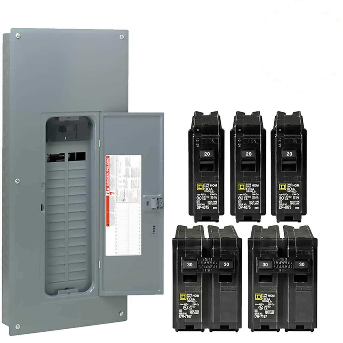 Homeline Main Breaker Load Center A24985