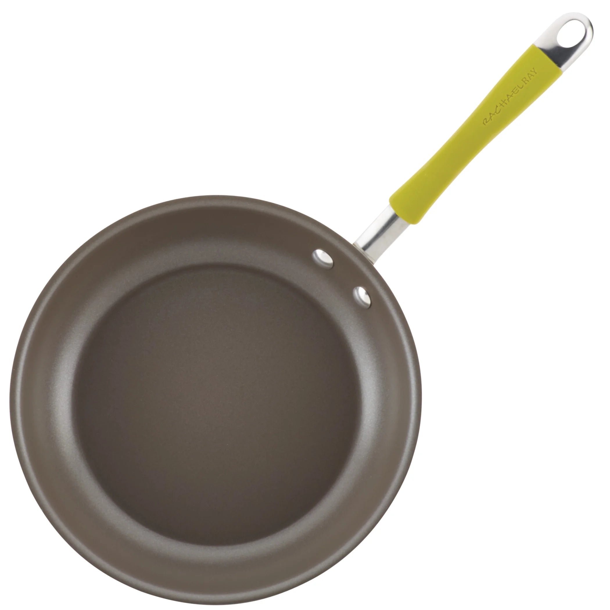 12 Piece Hard Porcelain Enamel Nonstick Pots and Pans, Lemongrass Green C816