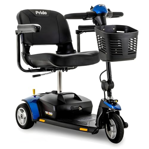 Blue 3-Wheel Scooter with 18 Ah Battery, 300 Lbs Weight Capacity R264076