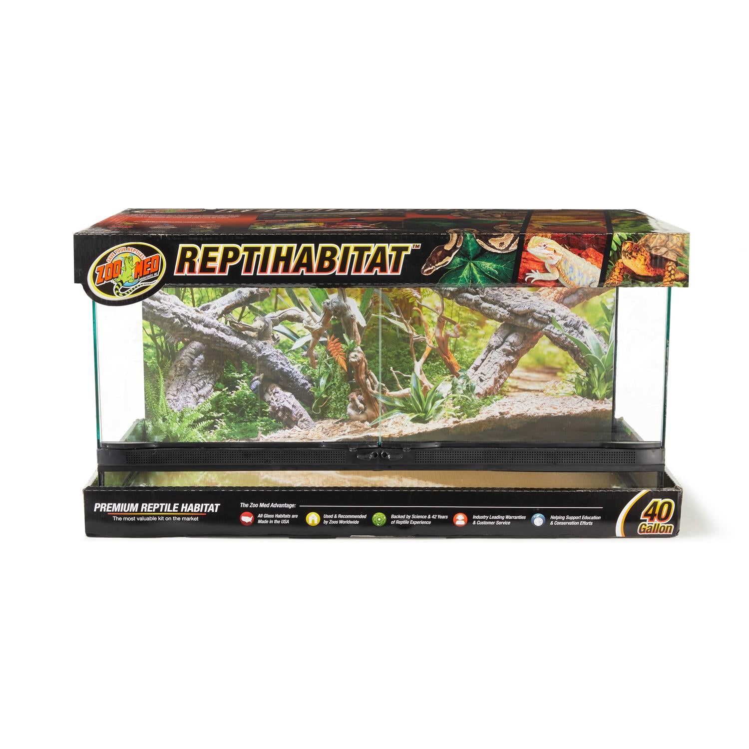 40 Gallon Double Door Terrarium L61950