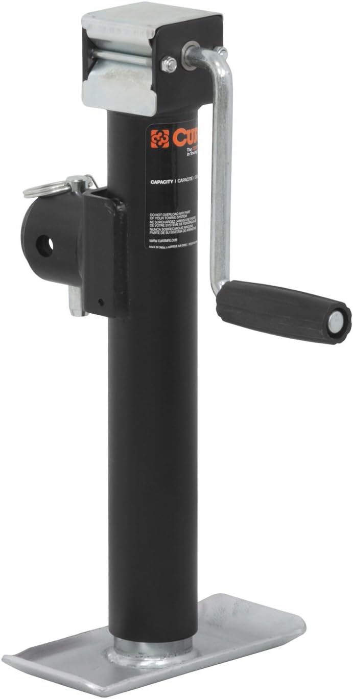 2,000 lbs. 10 Inches Vertical Travel Trailer Jack Pack of 2 Y368