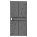 36 in. x 80 in. Steel Security Door with Fine-grid Steel Mesh Screen J3335