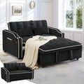 Pink 3 in 1 Convertible Sofa Bed with Storage F37948