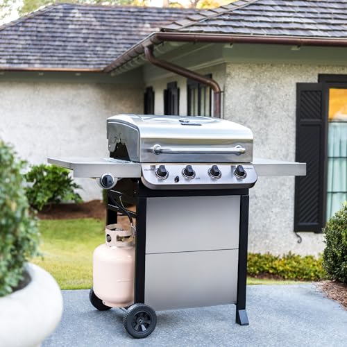 Stainless Steel 4-Burner Propane Gas Grill M557369