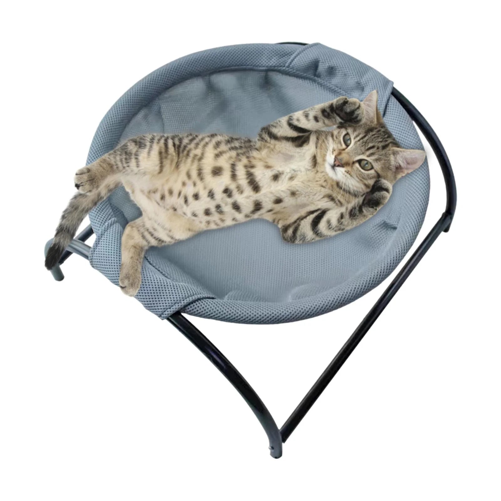 Gray Cat Hammock Pet Cot Dog Sleeping Bed B31784