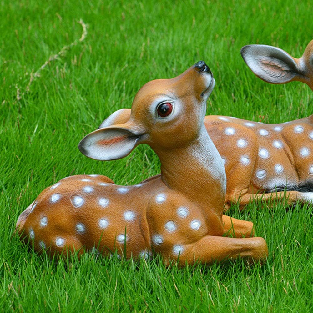 Sika Deer Garden Sculpture Statue N932023