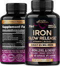 60 Capsules Iron 65mg Ferrous Sulfate 325mg Slow Release Z1252