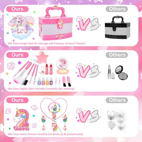 Washable Princess Dresses Pretend Makeup Set F5800