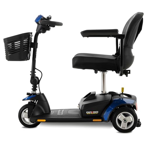 Blue 3-Wheel Scooter with 18 Ah Battery, 300 Lbs Weight Capacity R264076