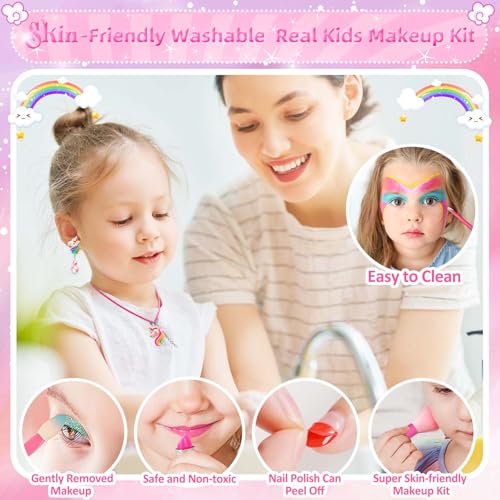 Washable Princess Dresses Pretend Makeup Set F5800