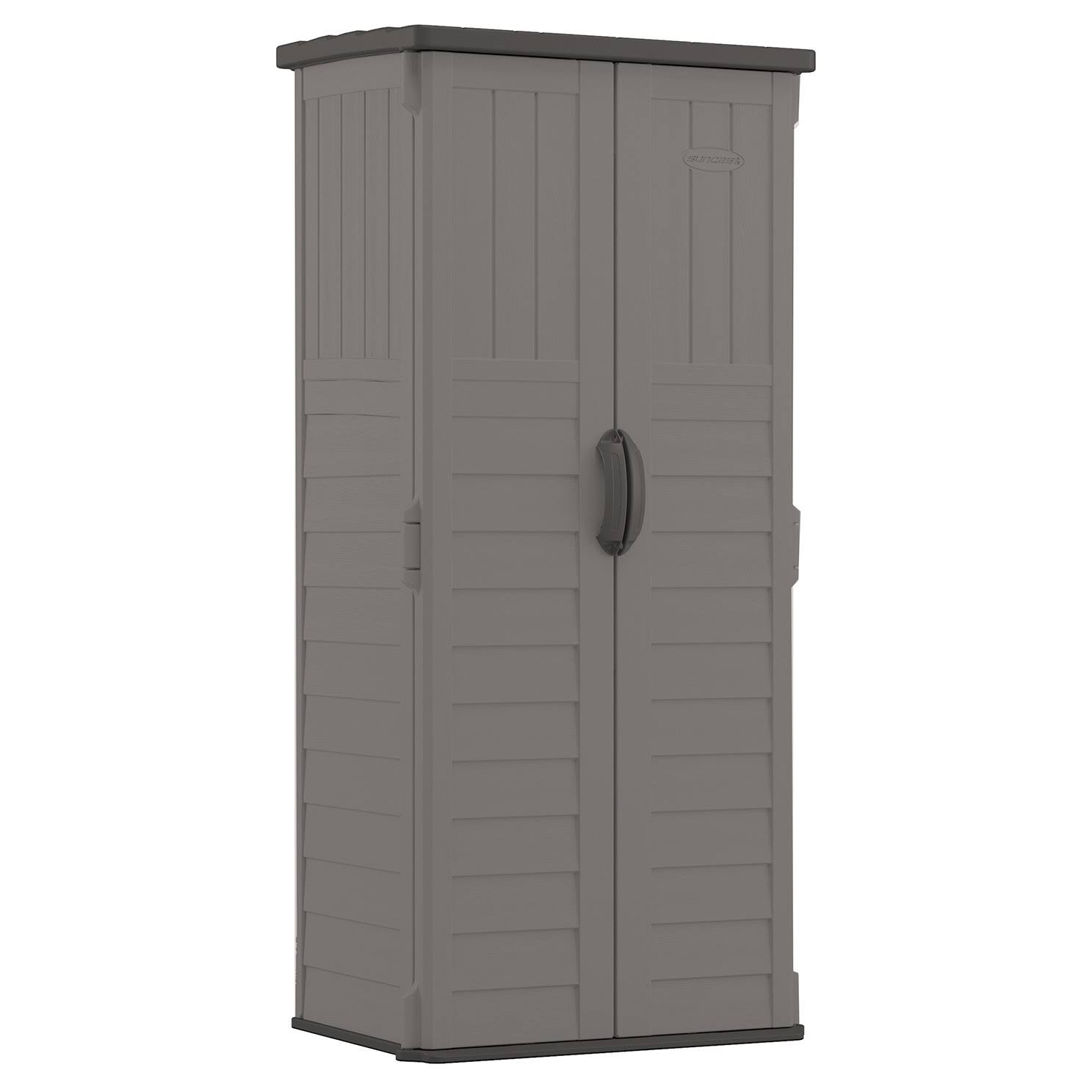 Gray Vertical Storage Shed W259214