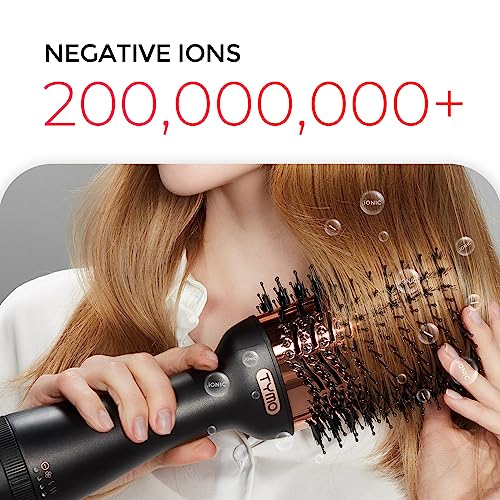 4 in 1 Ionic Hair Dryer Brush with Oval Titanium Barrel T236600