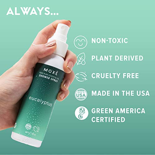 Eucalyptus Oil Shower Mist, 100% Essential Oils (4oz) L166