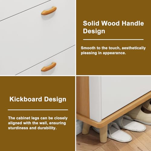 3 Drawer Shoe Cabinet Slim L79585