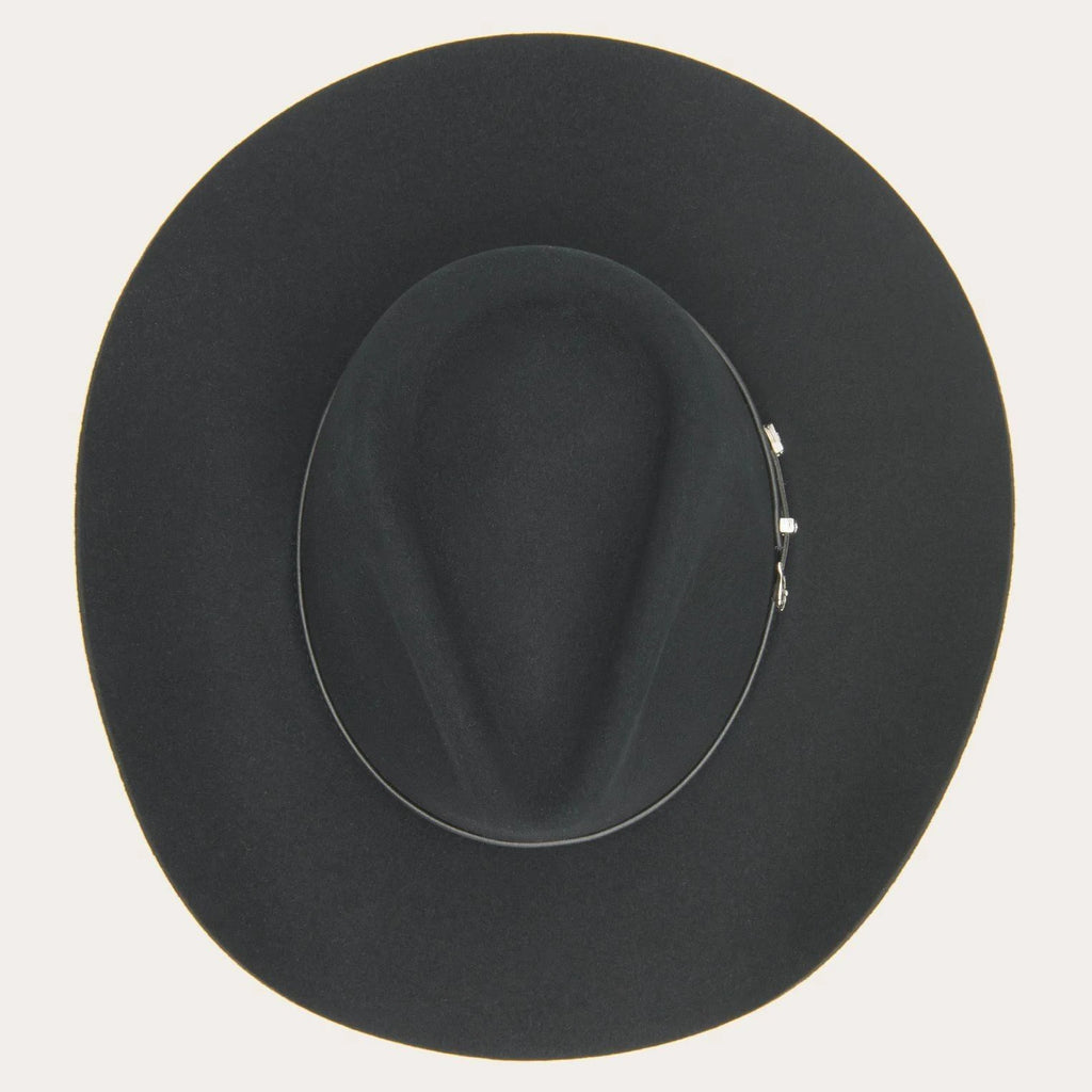 Black Buffalo Fur Hat T872