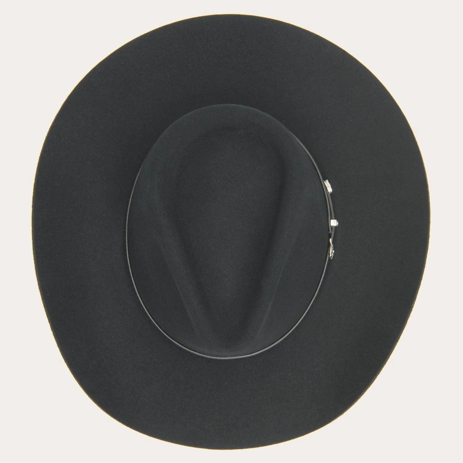 Black Buffalo Fur Hat T872