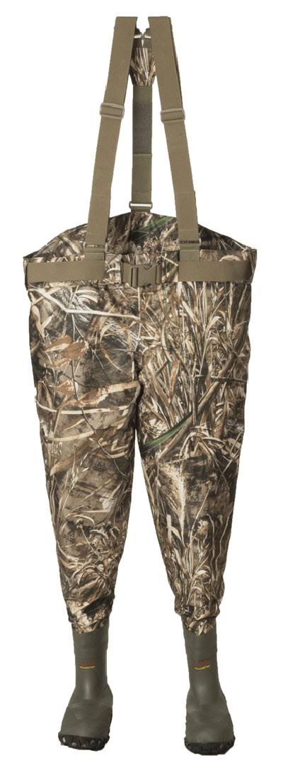 Breathable Insulated Waist High Wader, Men's Size 13 Z3655