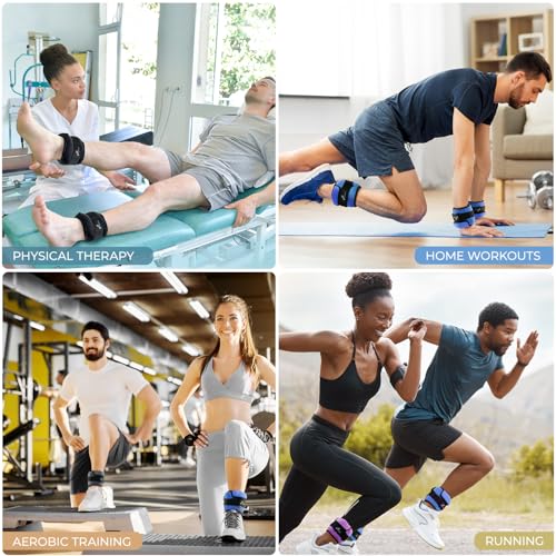 1 Pair Adjustable Ankle Weights L497