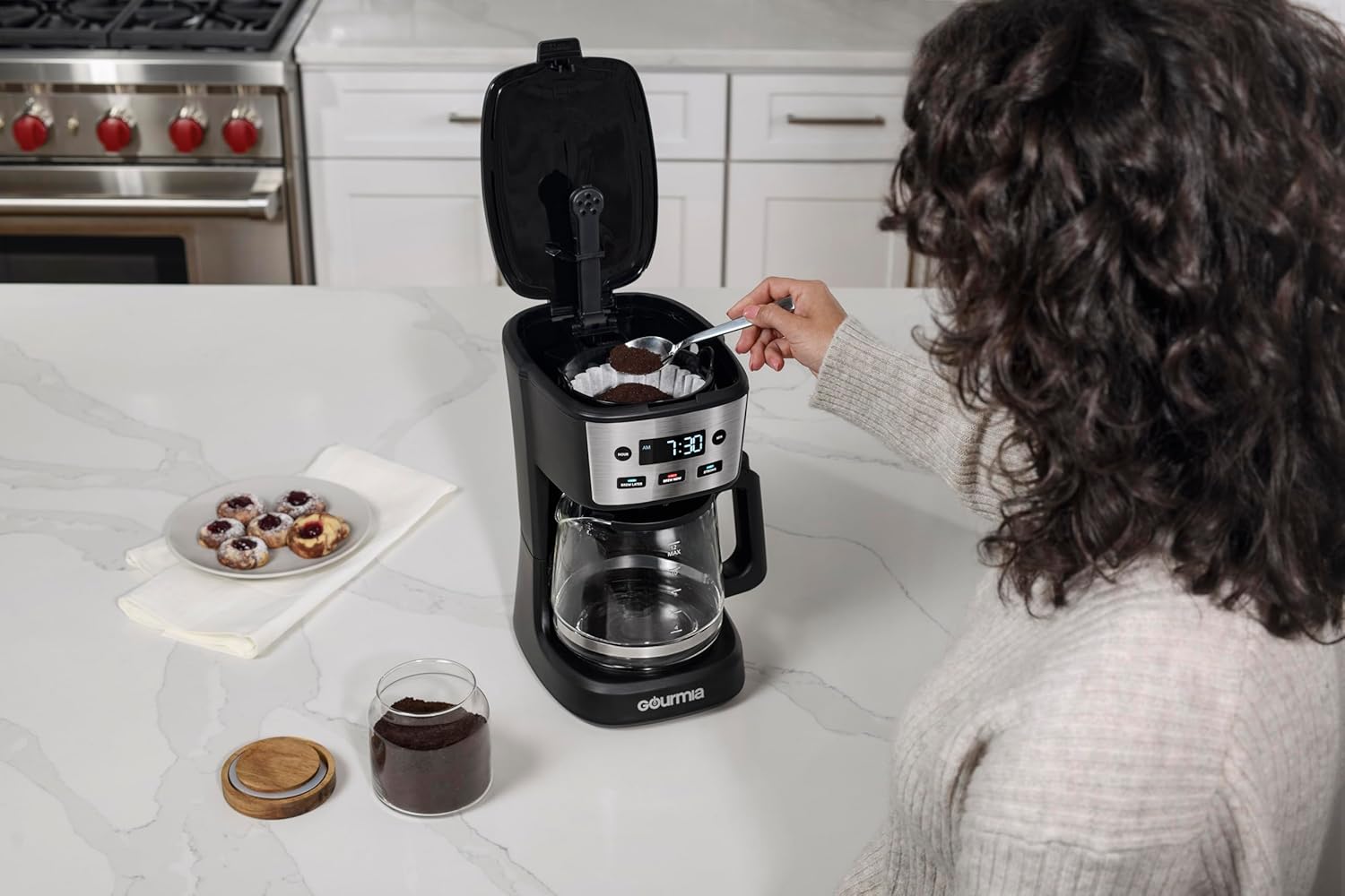 12-Cup Digital Programmable Drip Coffee Machine N91116