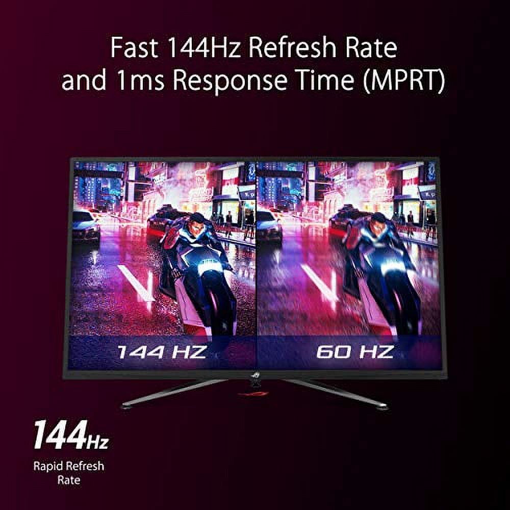 43" 4K HDR Gaming Monitor, 144Hz, G-SYNC Compatible, 1ms G40025