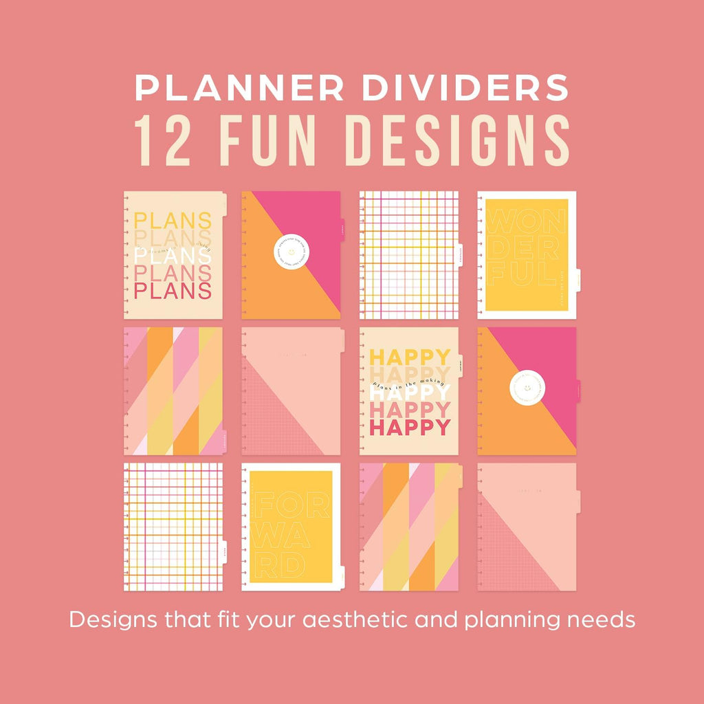 12-Month Academic Planner, July 2024–June 2025, Big Size, 72 Pages, 8 1/2" x 11" A475594