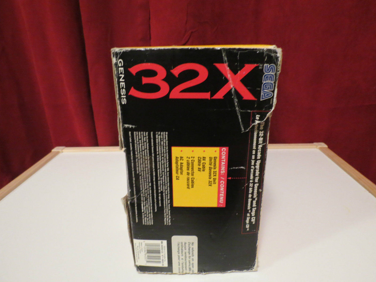 Sega Genesis 32x System Console with Power Supply and Link Cable Z44298