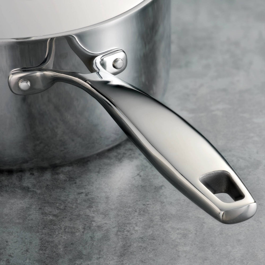 Tri-Ply Clad 3-Quart Covered Deep Saute Pan Y23216