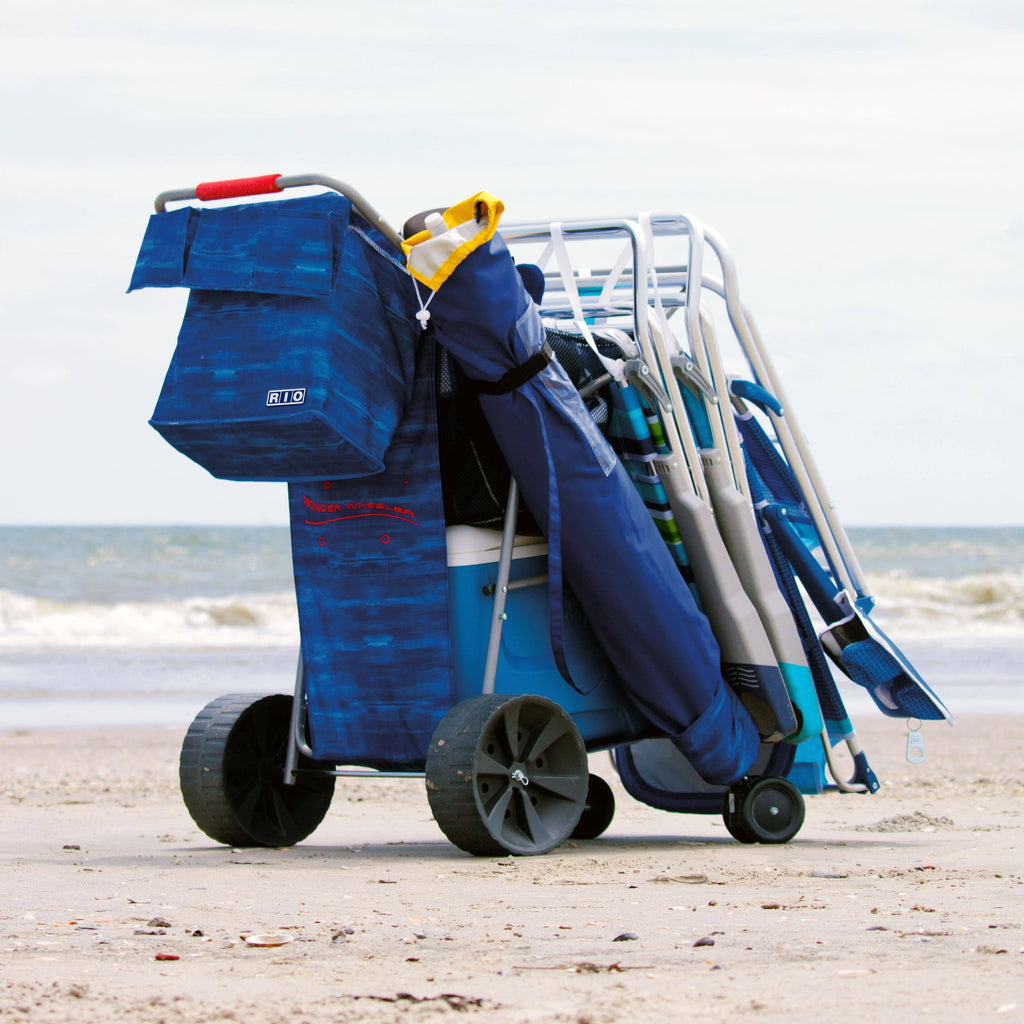 Dark Blue Beach Cart Q955