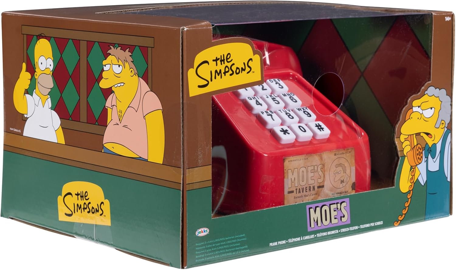 Moe’s Prank Phone with Over 10 Prank Calls and Phrases S585