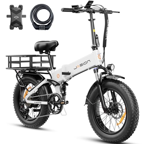 1400W Peak Motor 30MPH Max Speed 624WH Removable Battery Full Suspension 20 * 4.0 Fat Tire Foldable Ebike W95106
