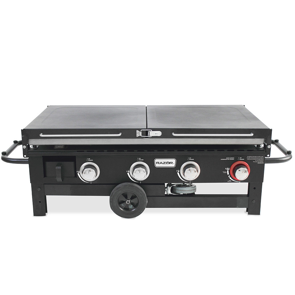 4-Burner Griddle with Folding Shelves T670793