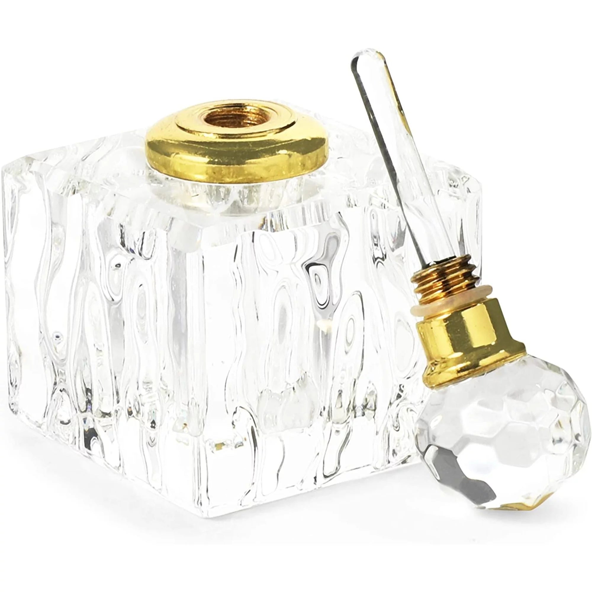 4 Pack Crystal Perfume Bottle Set C676