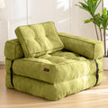 Dark Grey Folding Sofa Bed with Pillow H959044