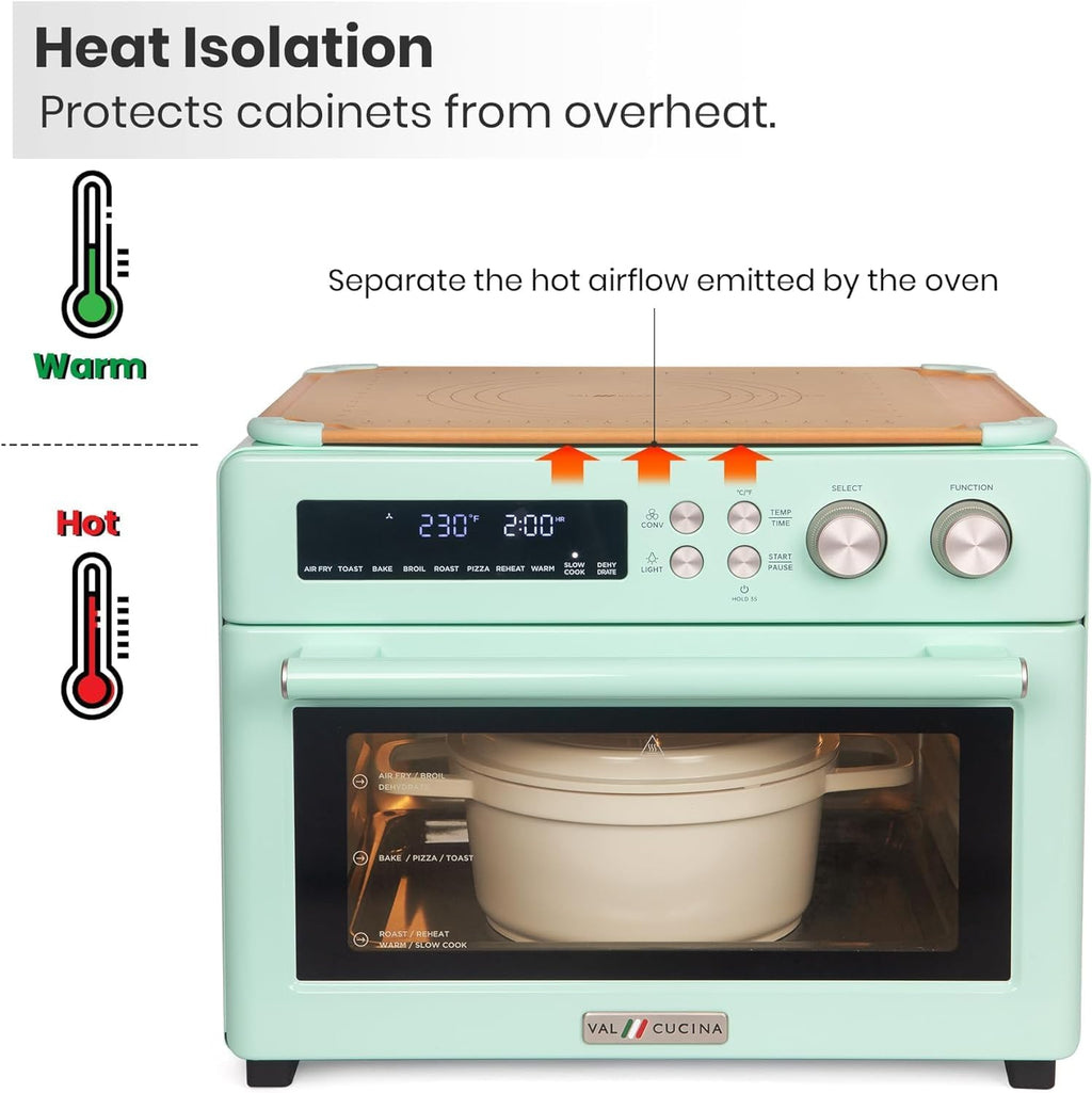Pink 10-in-1 Convection Air Fryer Toaster Oven F115