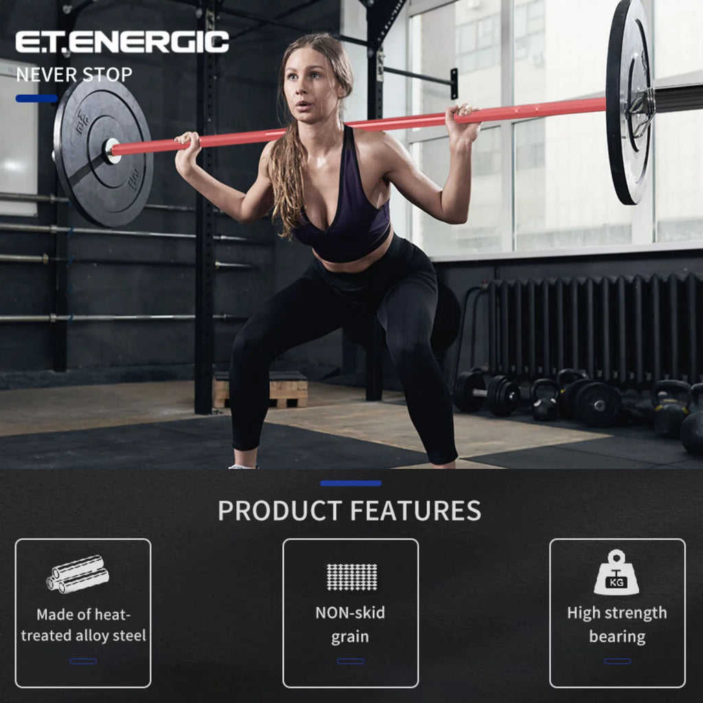 7ft 40 lb Olympic Bar Weight Barbell 700 lb Capacity V183