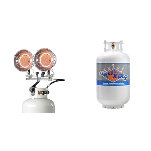 Double Tank Top Outdoor Propane Heater L83143