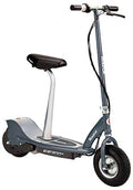 Seated Electric Scooter with 9" Pneumatic Tires, Removable Seat E940233