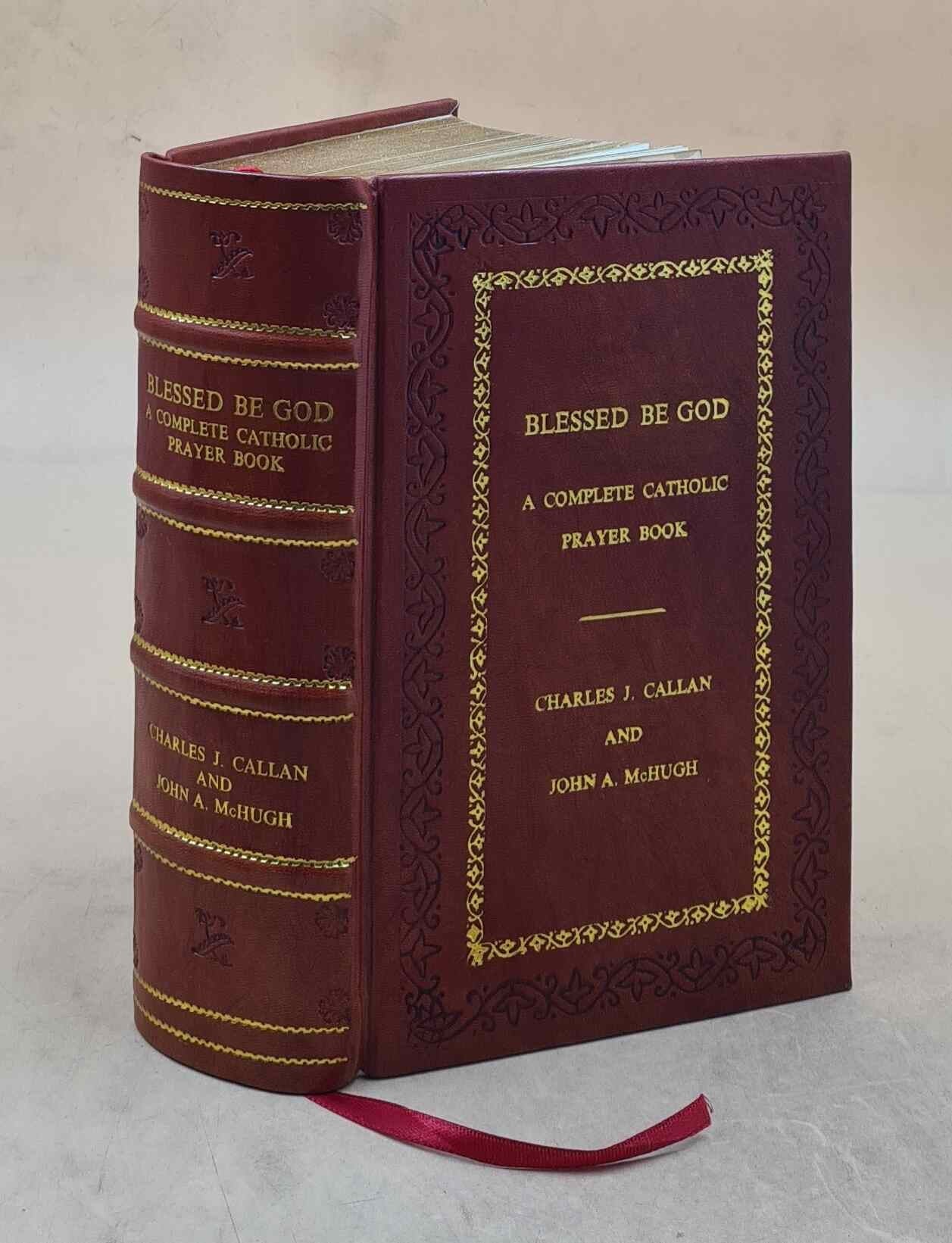 Premium Leather Bound Catholic Prayer Book P670502