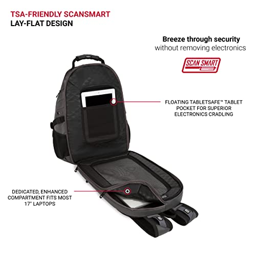 Black 19-Inch Laptop Backpack A203