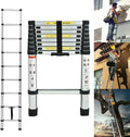 8.5 FT Aluminum Telescoping Ladder X2372