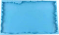 Large Irregular Rectangle Silicone Mold, Blue, approx. 46x28.8x2.5cm T747