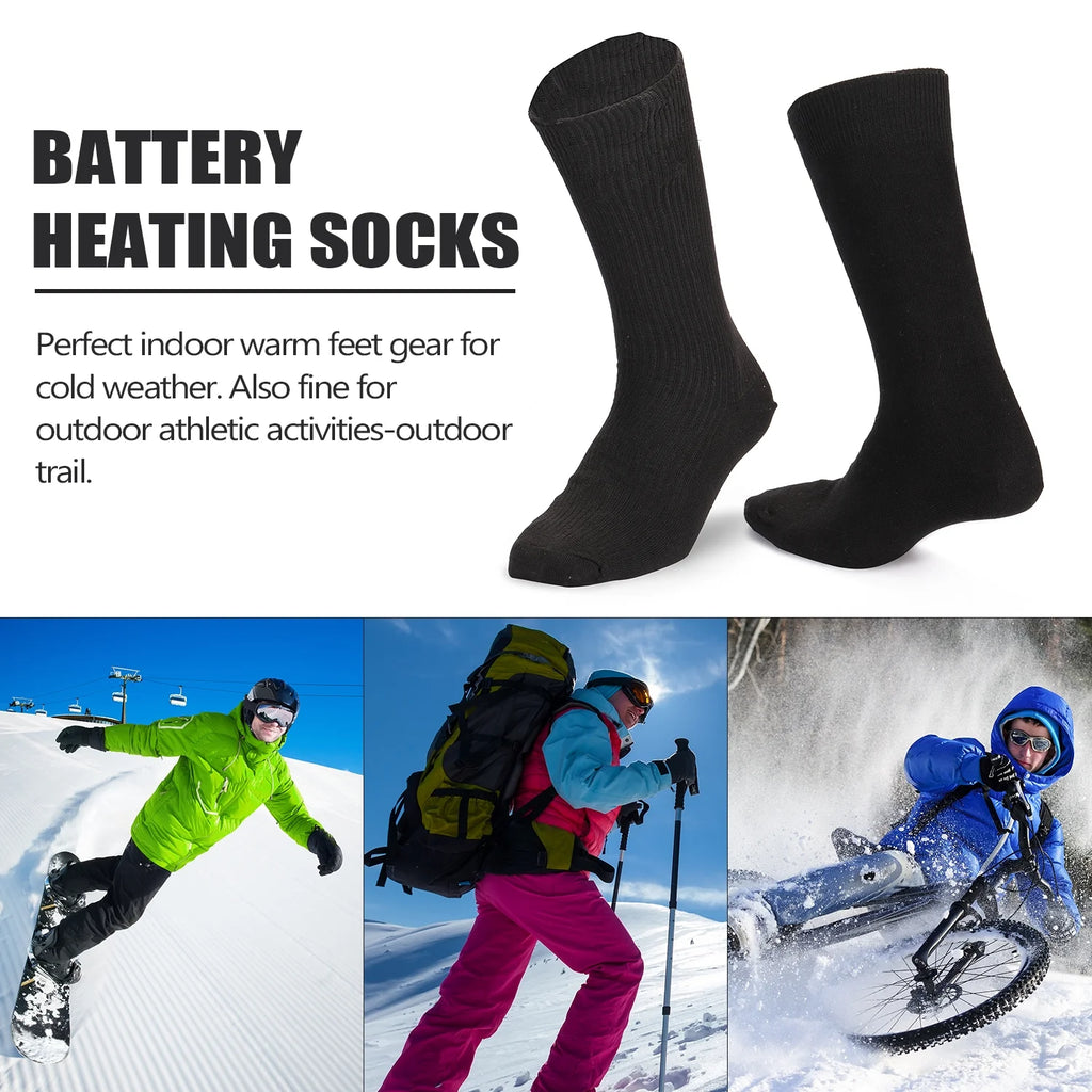 Electric Heated Socks Battery Powered Warm Winter Socks Z96081