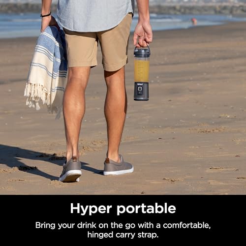 Black Cordless Portable Blender 18oz N47380