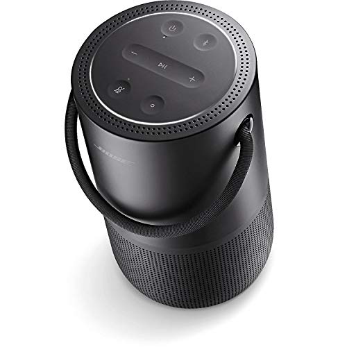 Black Portable Smart Speaker with Bluetooth Y3460