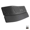 Wireless Ergonomic Keyboard with Wrist Rest A86692