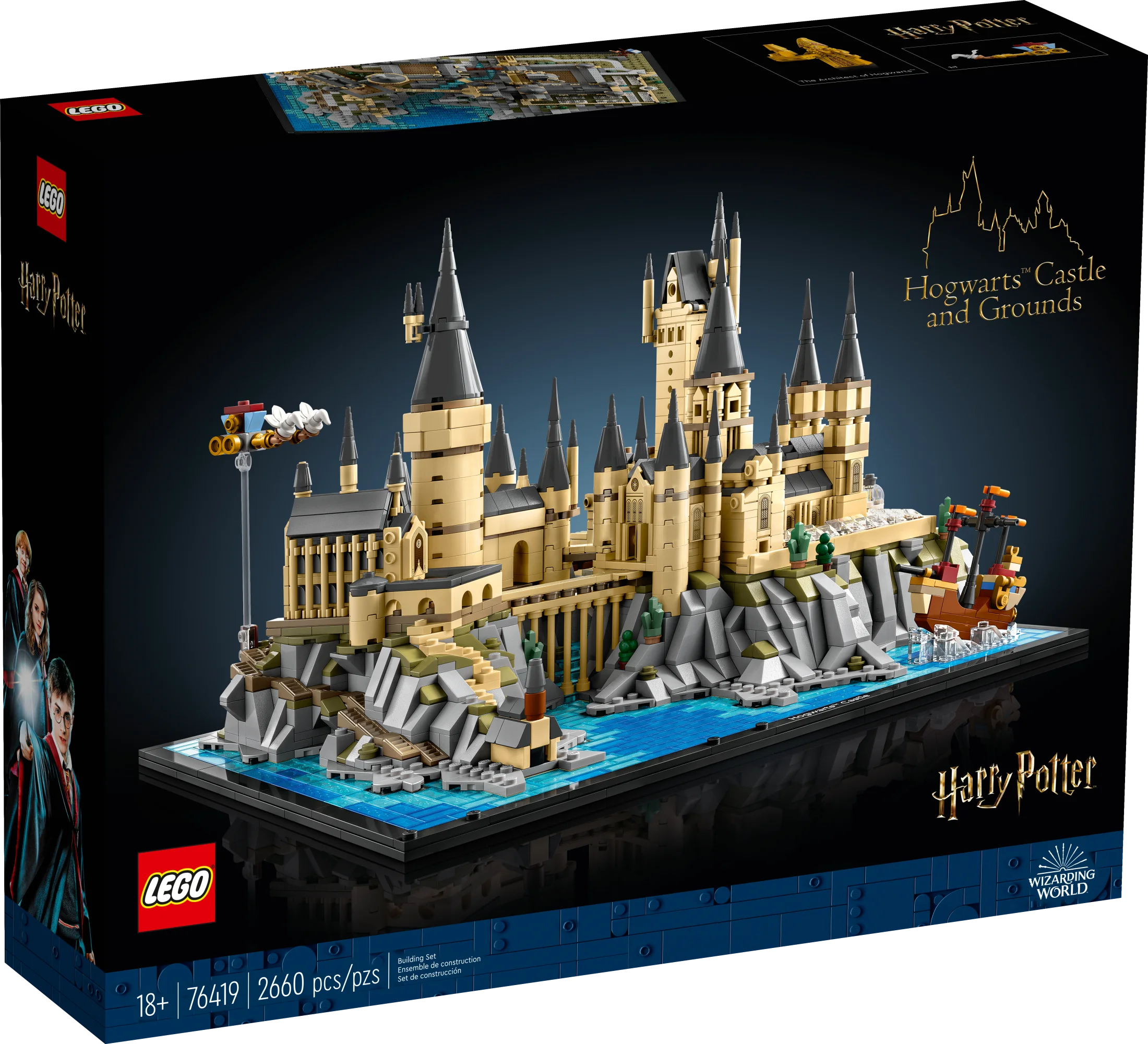 LEGO Harry Potter Hogwarts Castle and Grounds 76419 Building Set J873274