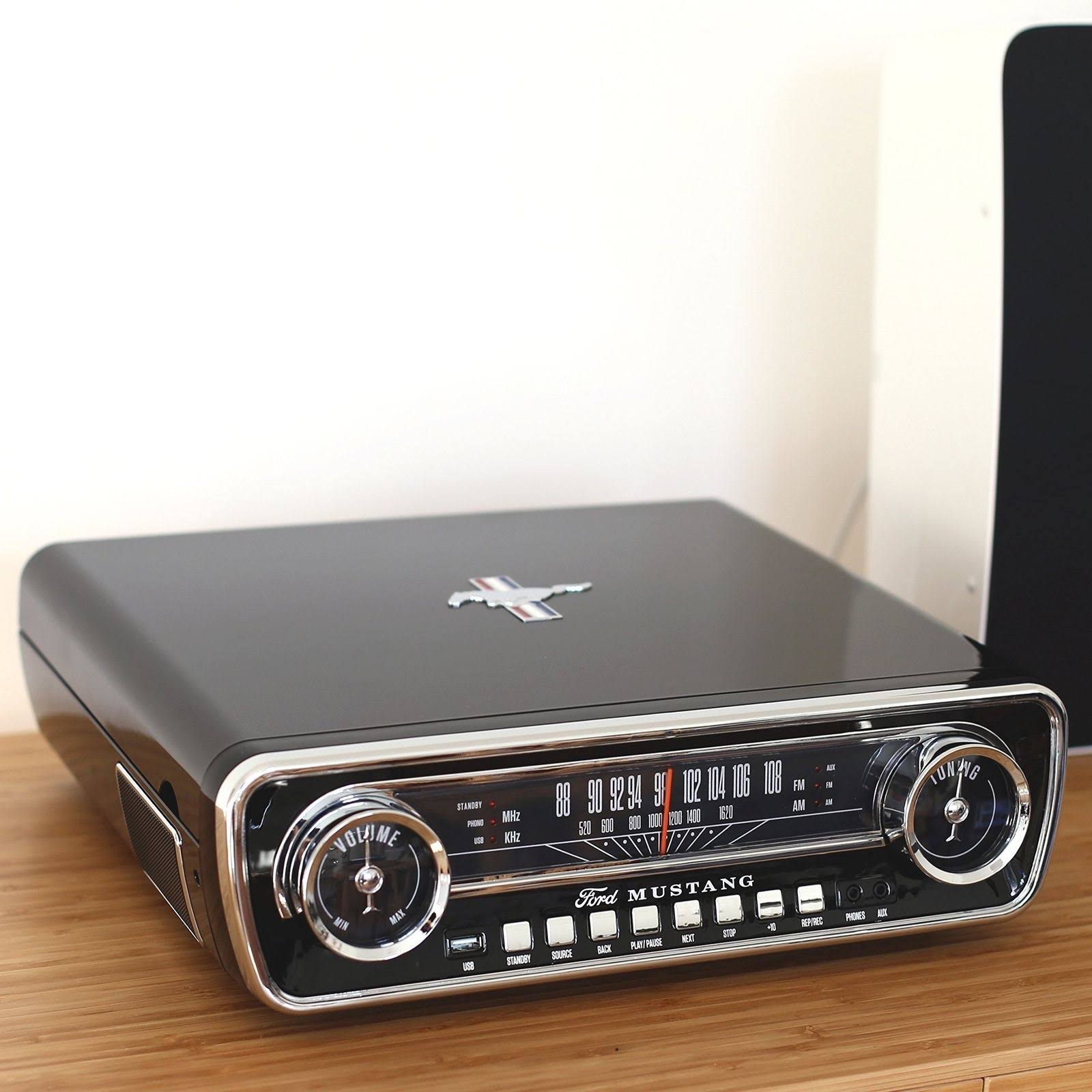 Black 4-in-1 Music Center X143