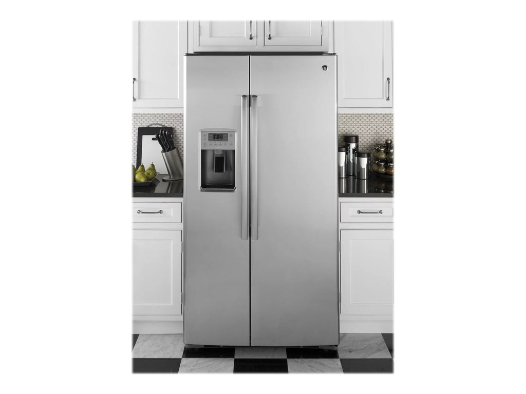 Side-by-side Refrigerator-freezer with Water and Ice Dispenser - 28.4 cu. ft - Stainless Steel M9220